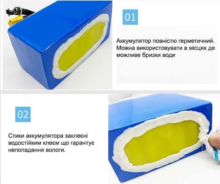 Акумулятор 72V 60Ah Samsung електроскутера Li-ion  39483 фото